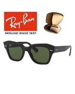 2x Original utbyteslinser > Ray-Ban 2186 - State Street