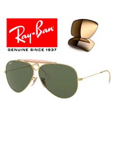 2x Original utbyteslinser > Ray-Ban 3138 - Shooter