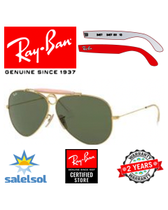 2x Original ersättningsglasögonbågar > Ray-Ban 3138 - Shooter
