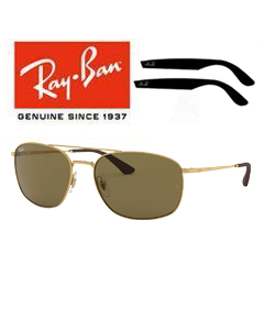 2x Original ersättningsglasögonbågar > Ray-Ban 3654