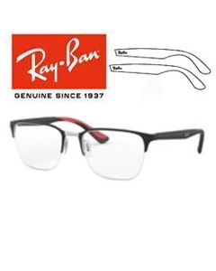 2x Original ersättningsbågar för Vista Ray-Ban 6428 glasögon