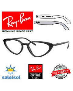 2x Original ersättningsbågar för Vista Ray-Ban 7188 glasögon