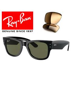 2x Original Ersättningslinser > Ray-Ban 0840S · Mega Wayfarer