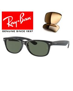 2x Original Ersättningslinser > Ray-Ban 2132-F · New Wayfarer Asian Fit