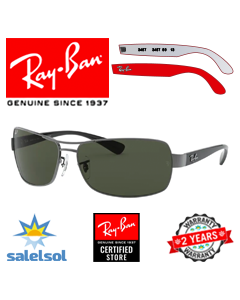 2x Original Ersättningsskalmar > Ray-Ban 3379