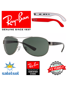 2x Original Ersättningsskalmar > Ray-Ban 3386