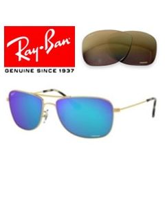2x Original Ersättningslinser > Ray-Ban 3543
