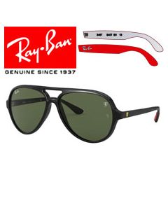 2x Original Ersättningsskalmar > Ray-Ban 4125-M Ferrari