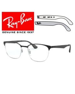 2x Original ersättningsbågar för Vista Ray-Ban 6356 glasögon